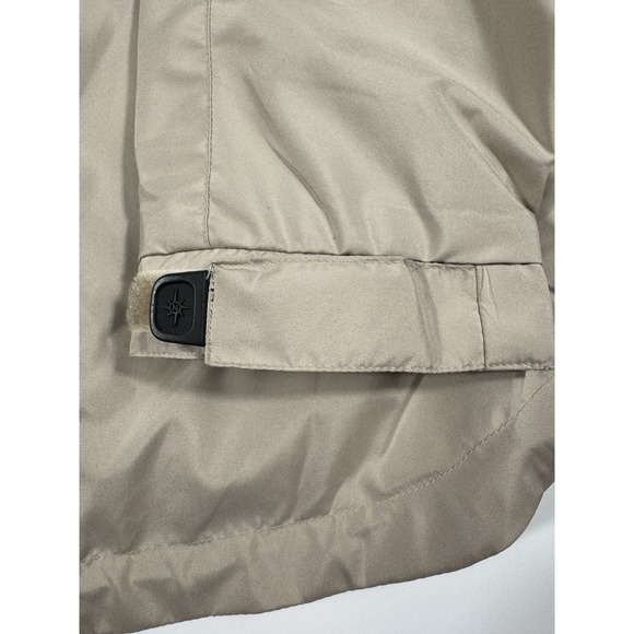 North End Jacket Men's Medium Beige Waterproof Windbreaker Vented NEW - Picture 6 of 8